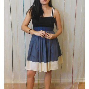 Silence +  Noise Color Block Dress
